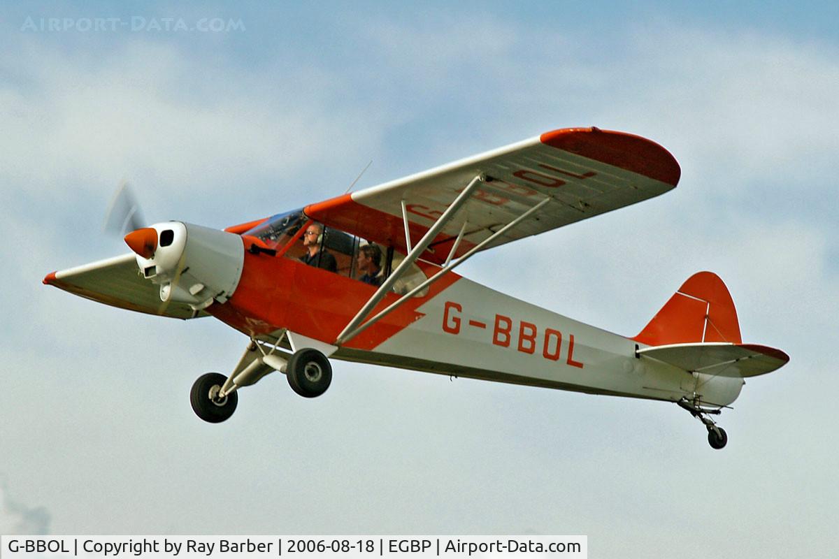 G-BBOL, 1960 Piper PA-18-150 Super Cub C/N 18-7561, Piper PA-18-150 Super Cub [18-7561] Kemble~G 18/08/2006