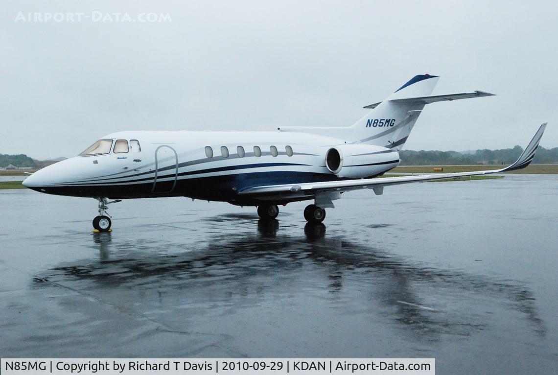 N85MG, 1985 British Aerospace BAe.125 Series 800A C/N 258035, 1976 Morse F85SS-1 in Danville Va.
