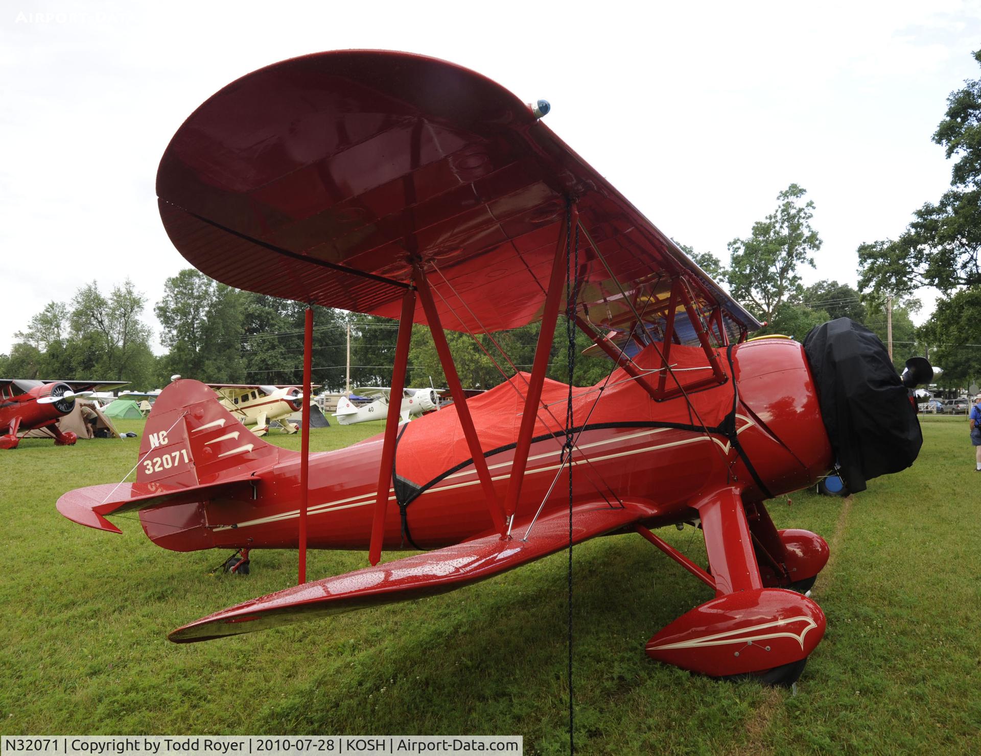 N32071, 1941 Waco UPF-7 C/N 5703, EAA AIRVENTURE 2010