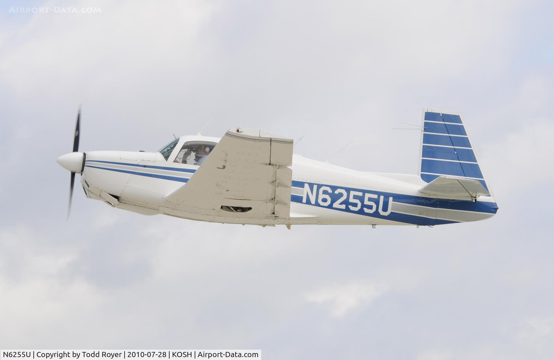 N6255U, 1962 Mooney M20C Ranger C/N 2094, EAA AIRVENTURE 2010