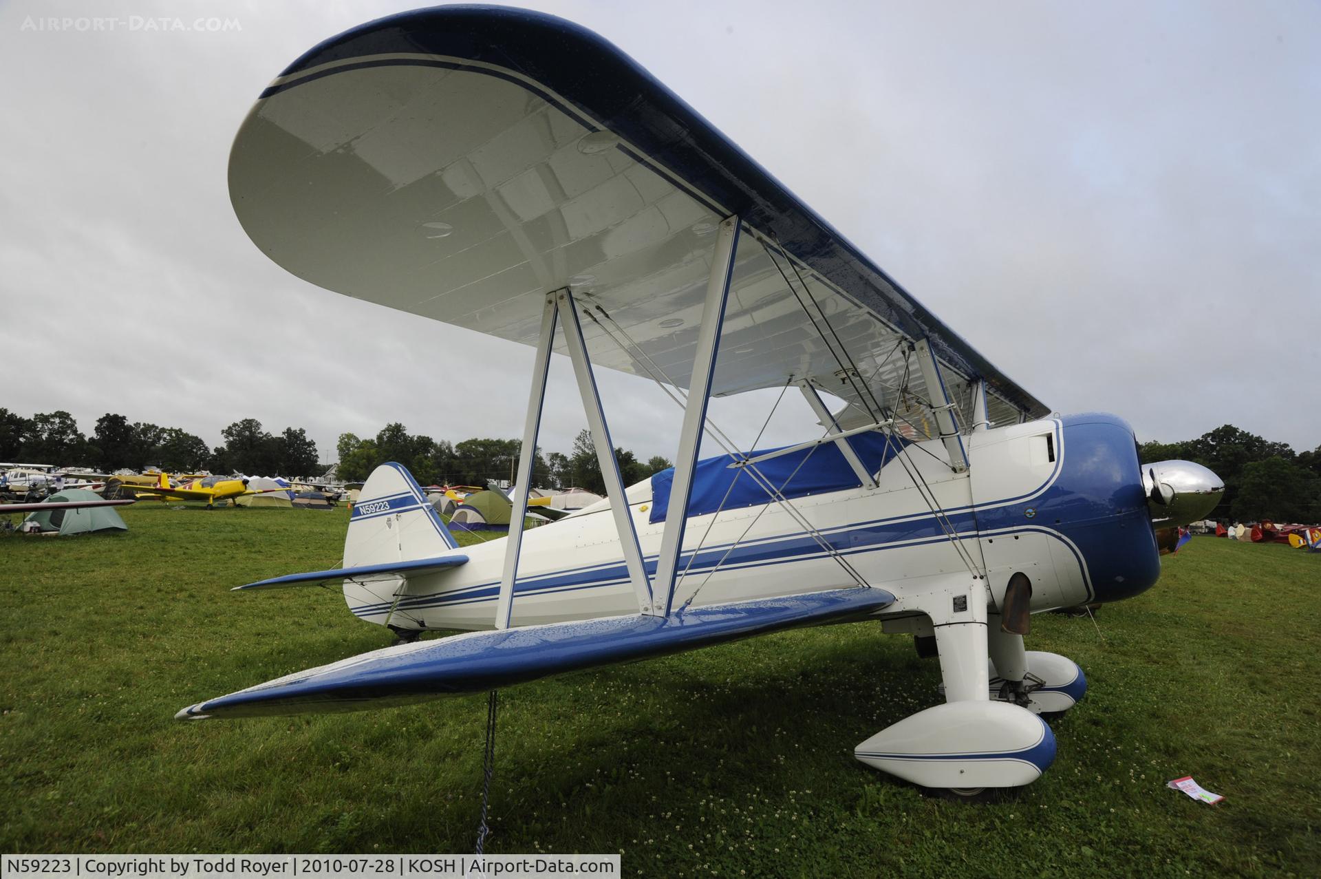 N59223, 1942 Boeing A75N1(PT17) C/N 75-2740, EAA AIRVENTURE 2010