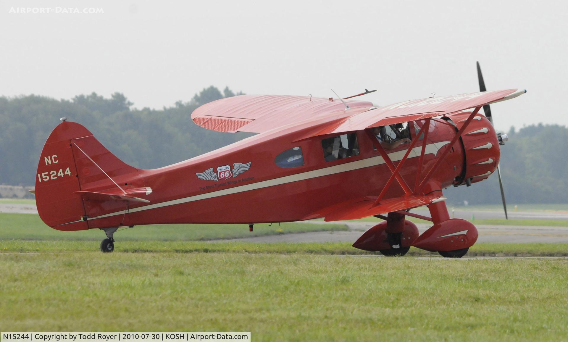 N15244, 1935 Waco YOC C/N 4327, EAA AIRVENTURE 2010