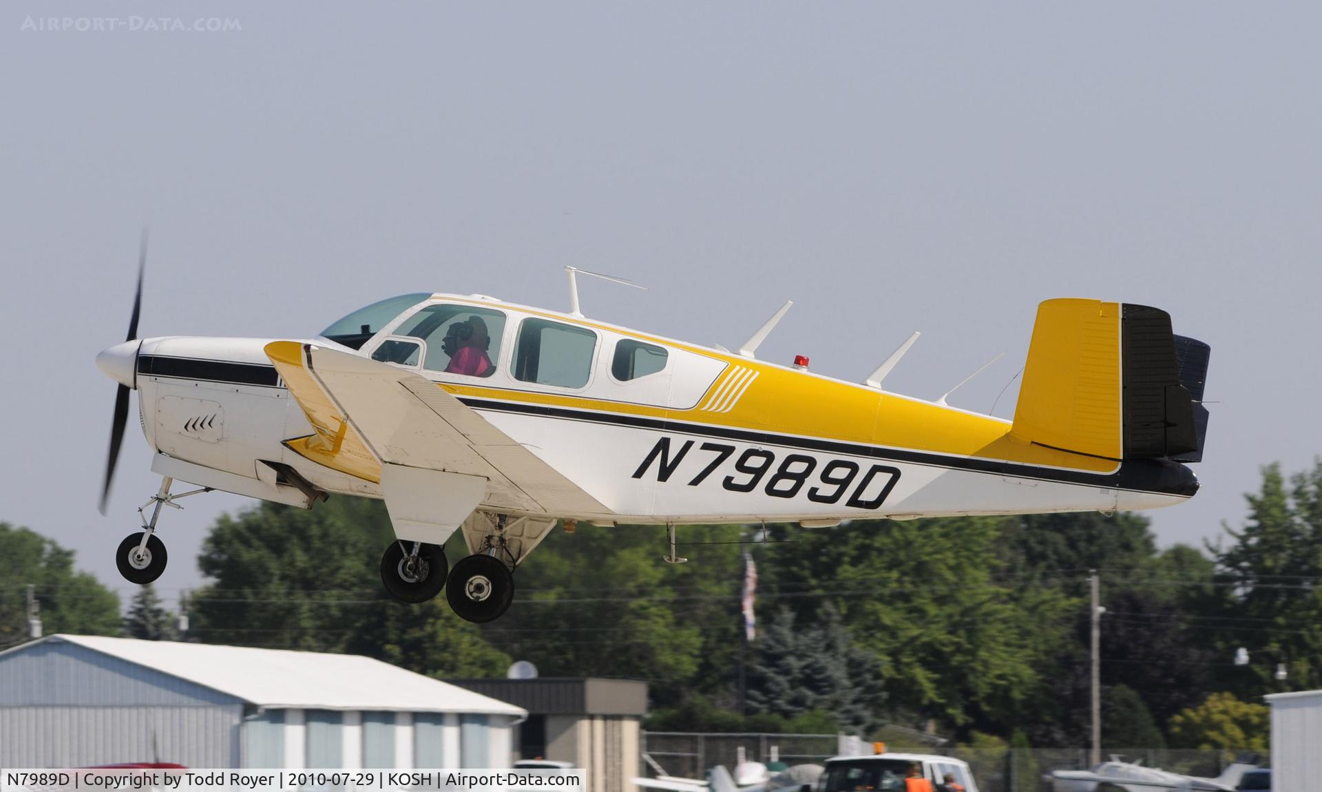 N7989D, 1957 Beech H35 Bonanza C/N D-5243, EAA AIRVENTURE 2010