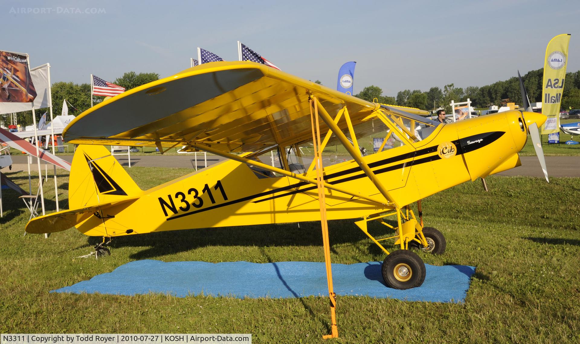 N3311, Zlin Savage iCub C/N 0199, EAA AIRVENTURE 2010