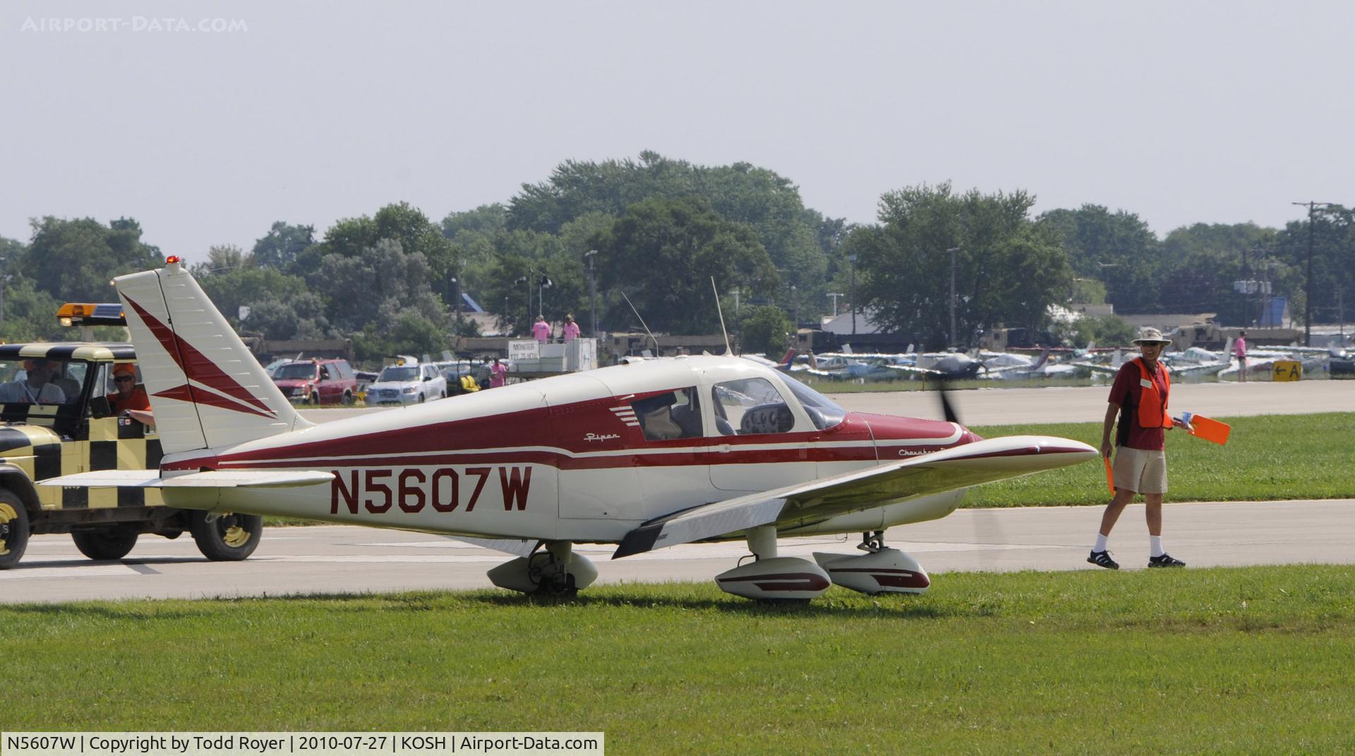 N5607W, 1962 Piper PA-28-160 Cherokee C/N 28-745, EAA AIRVENTURE 2010