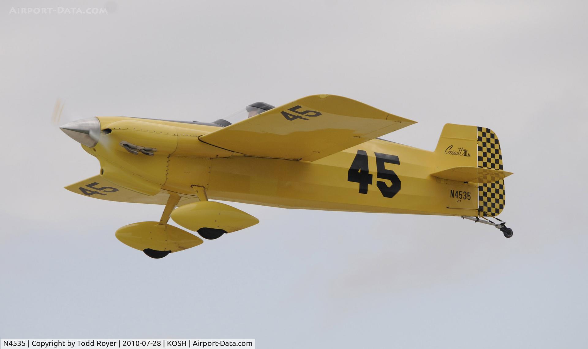 N4535, 1975 Cassutt IIIM C/N J-1, EAA AIRVENTURE 2010