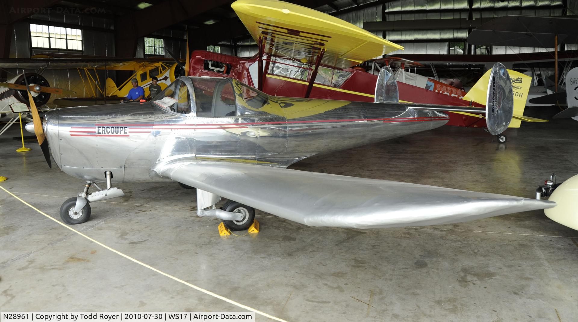 N28961, 1941 Erco 415C Ercoupe C/N 57, EAA AIRMUSEUM