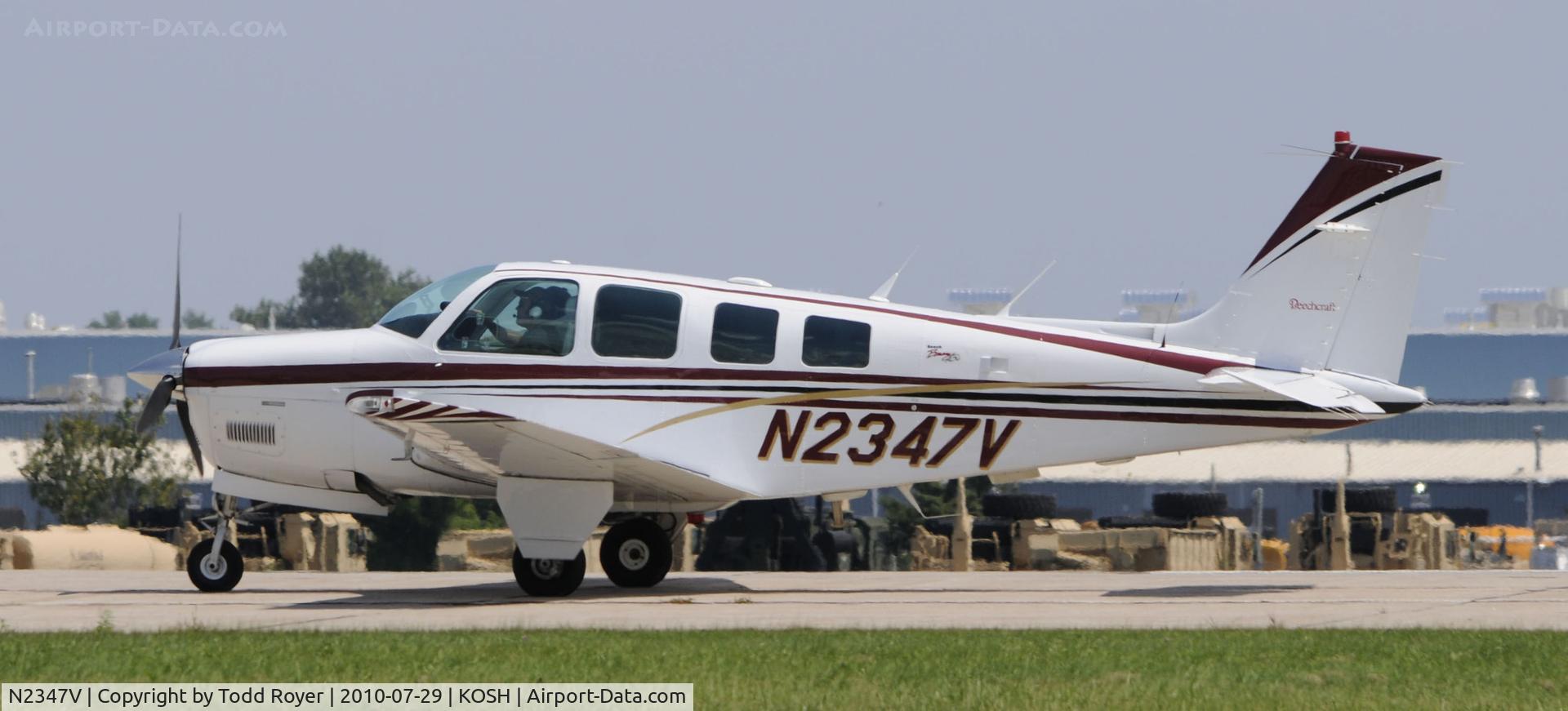 N2347V, 1998 Raytheon Aircraft Company A36 Bonanza C/N E-3147, EAA AIRVENTURE 2010