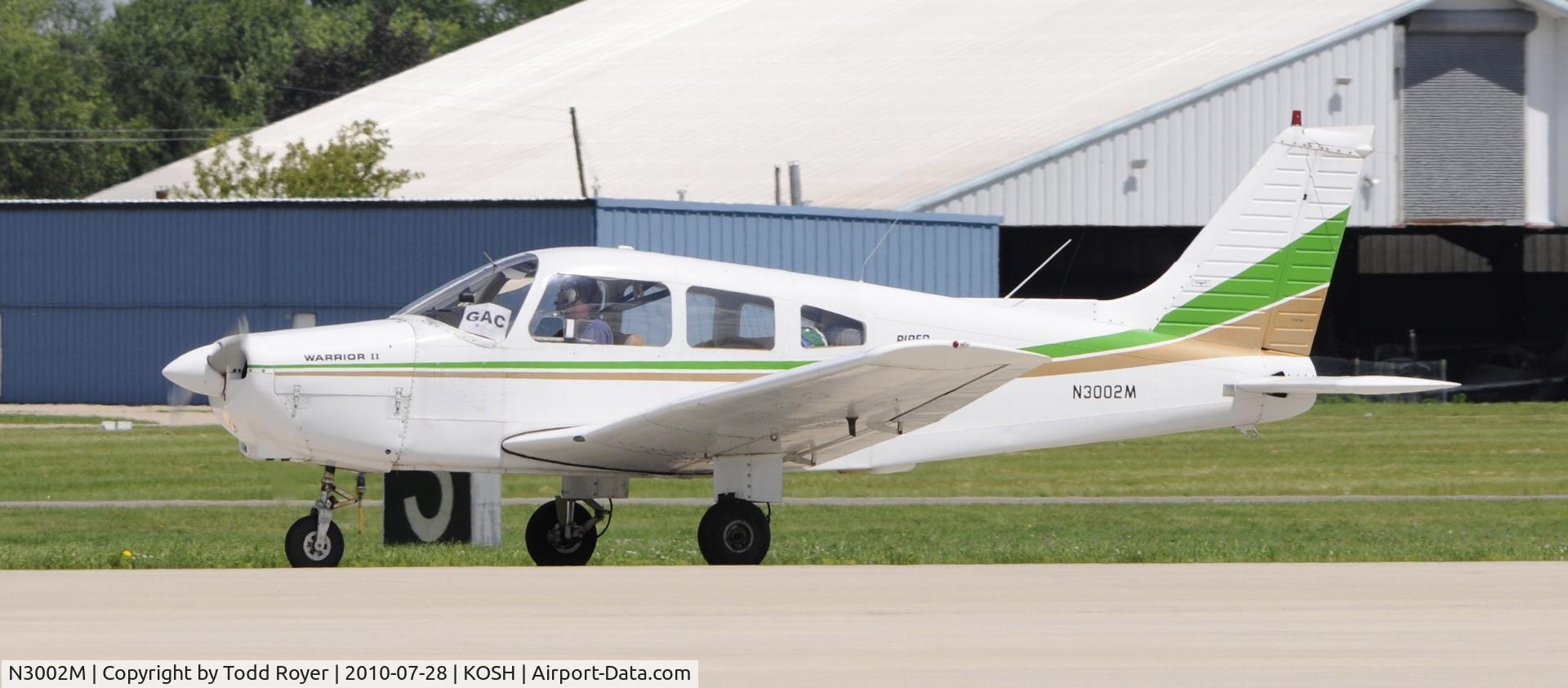N3002M, 1978 Piper PA-28-161 C/N 28-7816327, EAA AIRVENTURE 2010