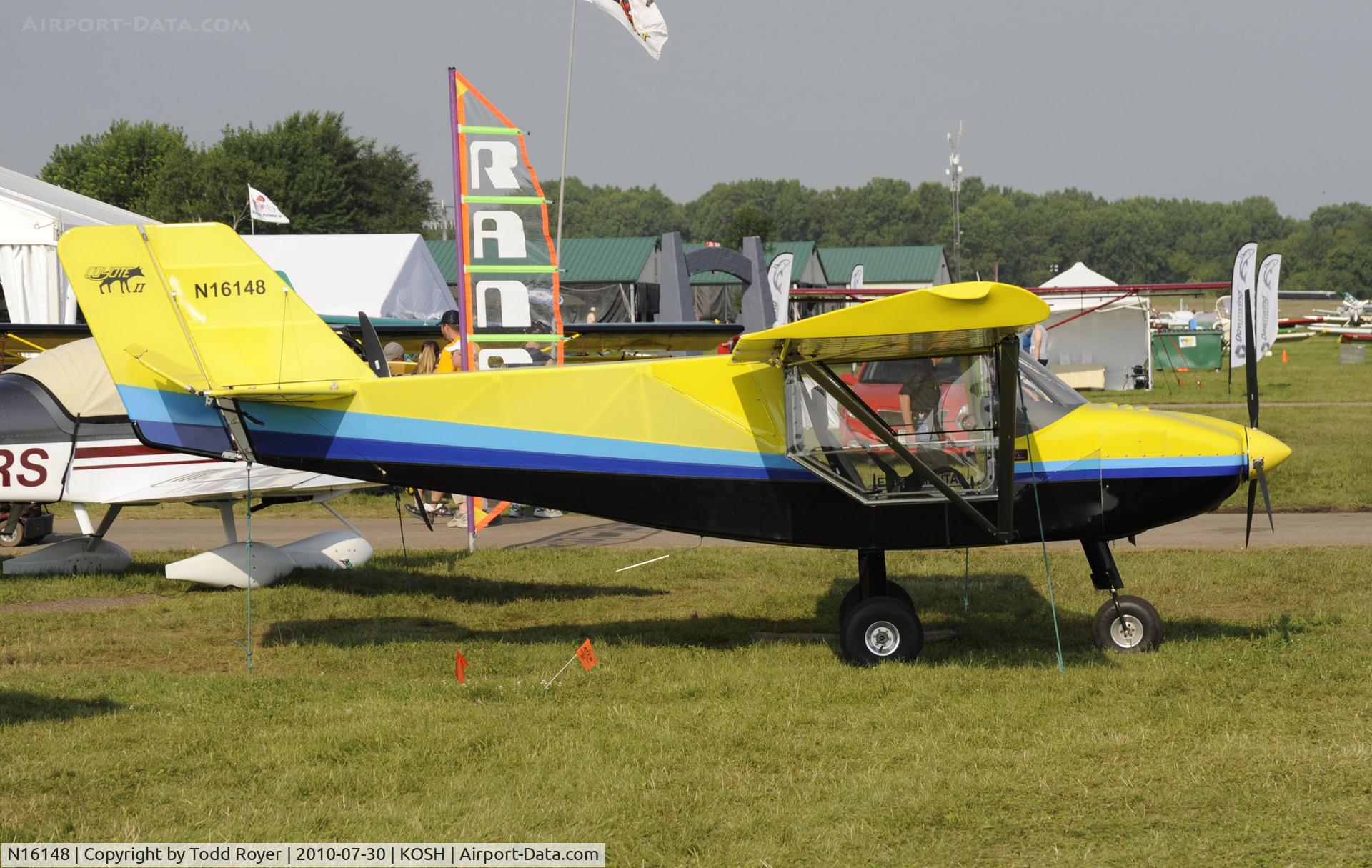 N16148, 2007 Rans S-6ES Coyote II C/N 11051714, EAA AIRVENTURE 2010