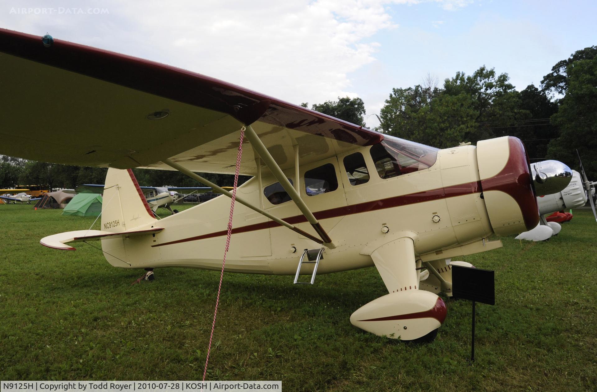 N9125H, 1943 Howard Aircraft DGA-15P C/N 767, EAA AIRVENTURE 2010