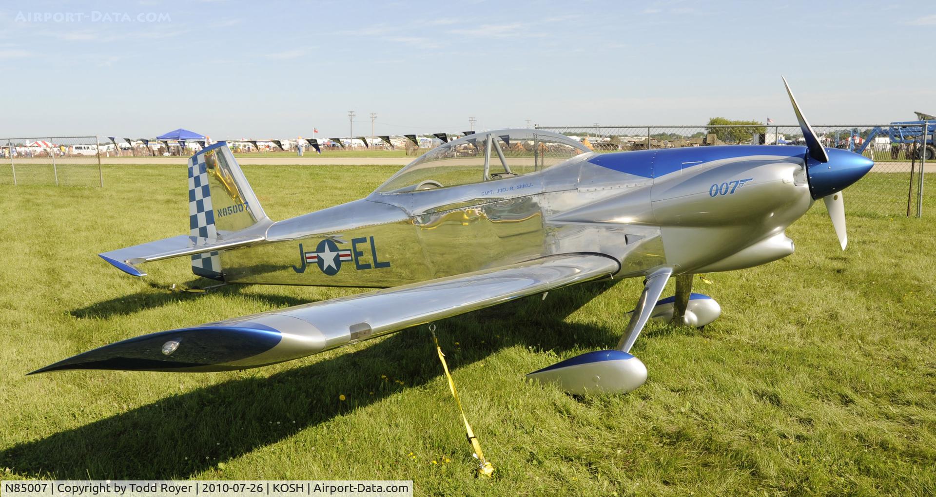 N85007, Vans RV-4 C/N 2000, EAA AIRVENTURE 2010