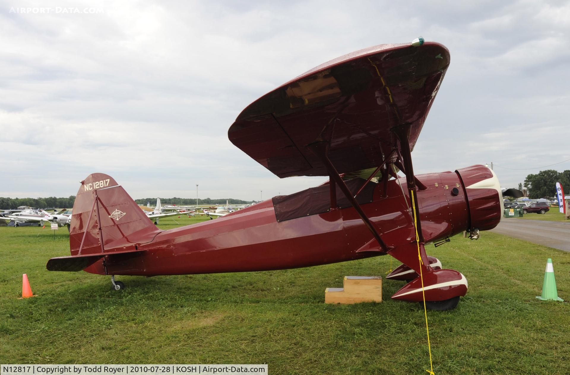 N12817, Stinson Model O C/N 10, EAA AIRVENTURE 2010