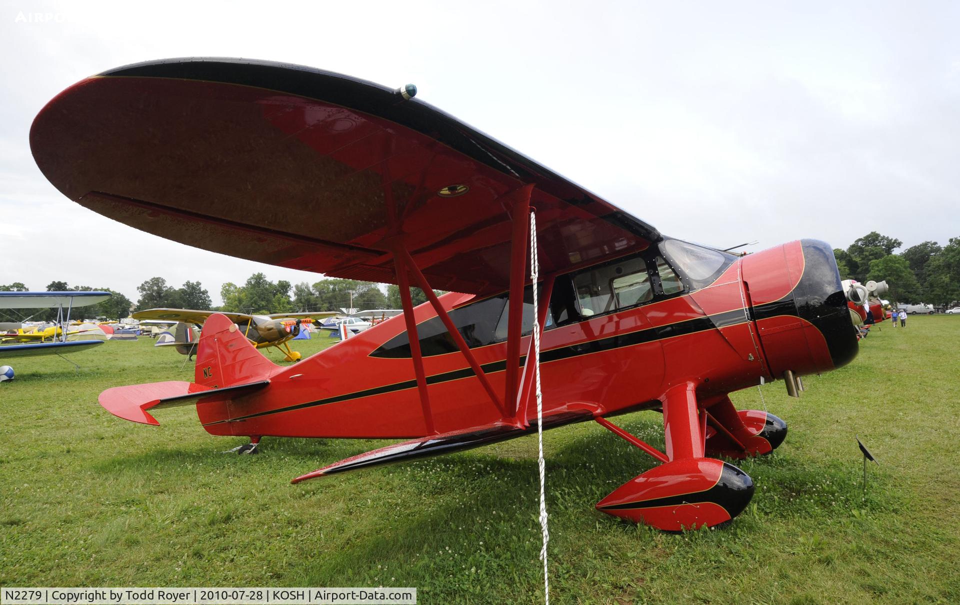 N2279, 1938 Waco EGC-8 C/N 5064, EAA AIRVENTURE 2010