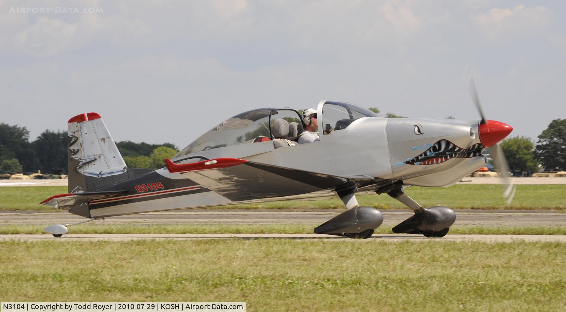 N3104, 1970 Bushby Mustang II C/N 092, EAA AIRVENTURE 2010