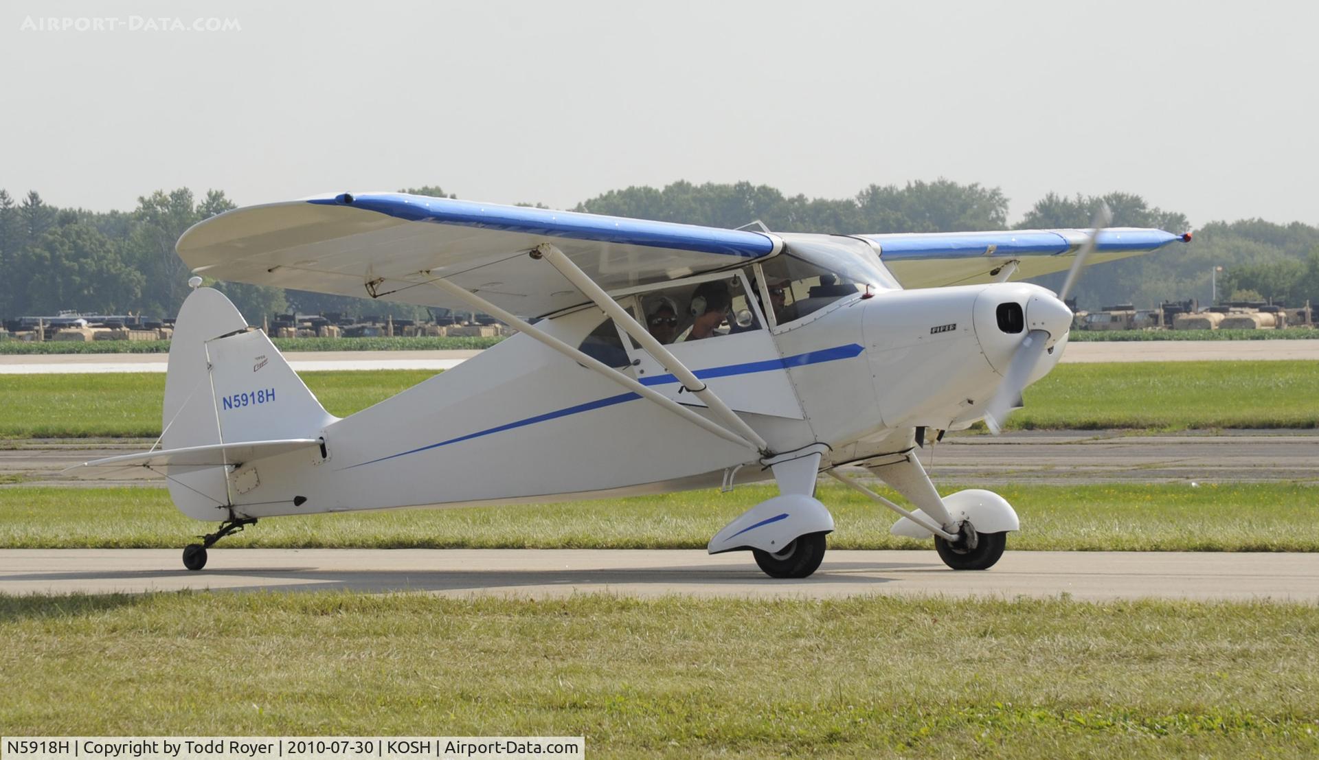 N5918H, 1949 Piper PA-16 Clipper C/N 16-541, EAA AIRVENTURE 2010