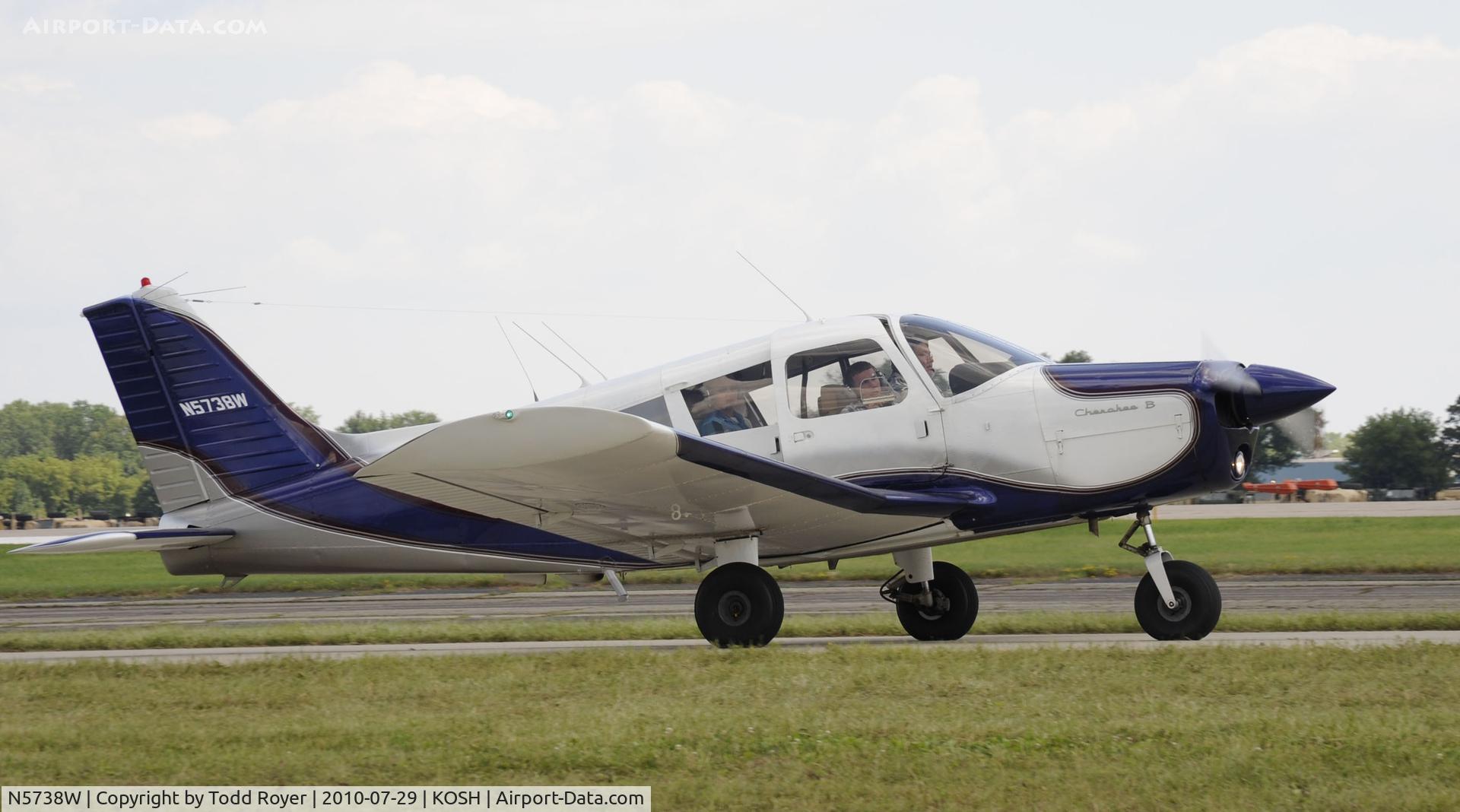 N5738W, 1963 Piper PA-28-150 Cherokee C/N 28-1434, EAA AIRVENTURE 2010