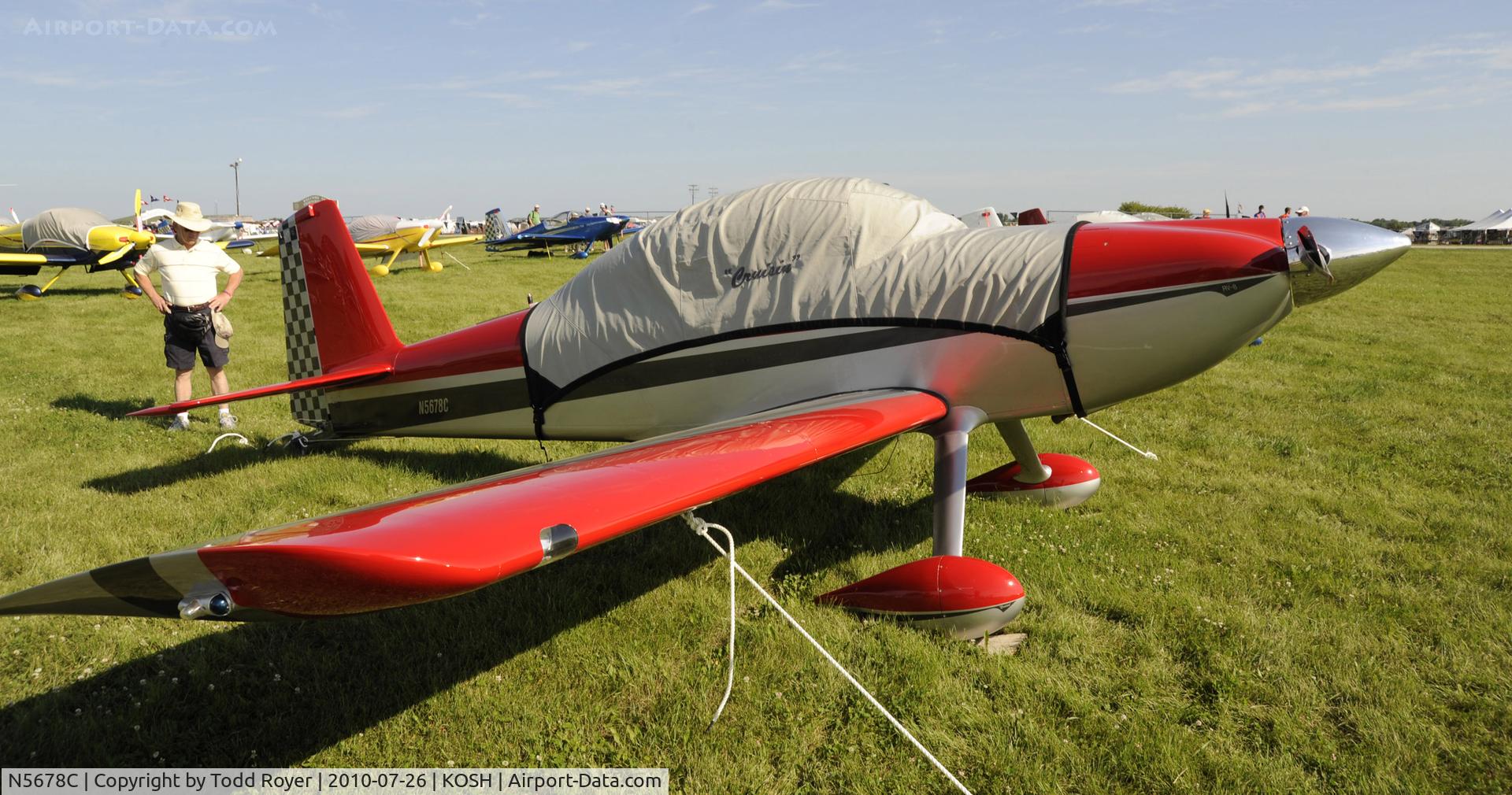 N5678C, Vans RV-8 C/N KC-1, EAA AIRVENTURE 2010