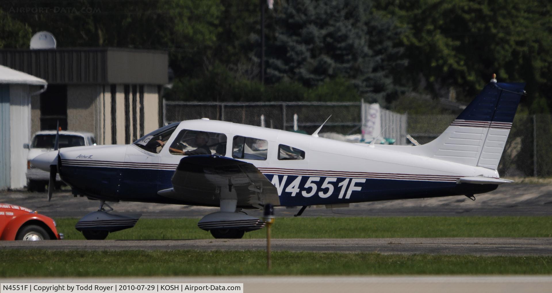 N4551F, 1976 Piper PA-28-181 Archer C/N 28-7790044, EAA AIRVENTURE 2010