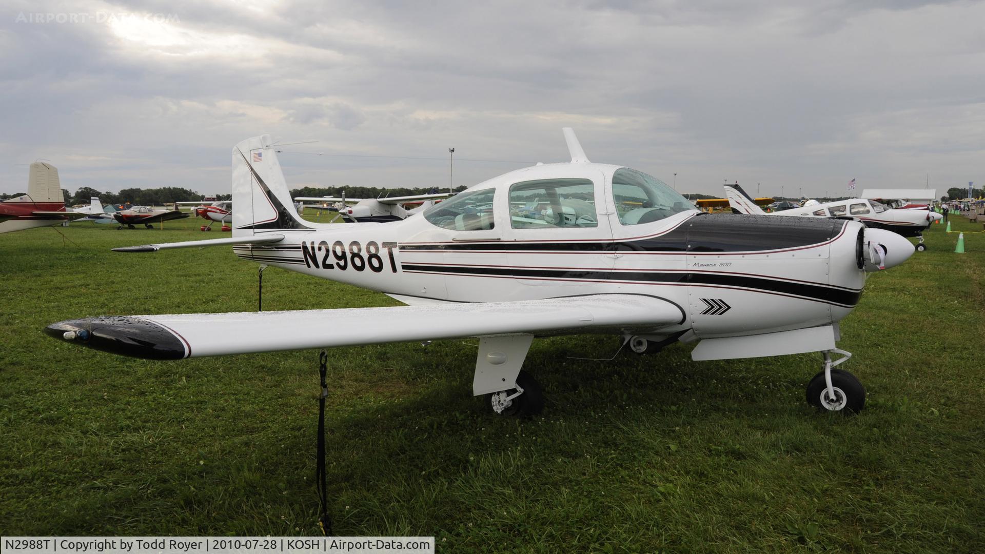 N2988T, 1966 Aero Commander 200D C/N 361, EAA AIRVENTURE 2010