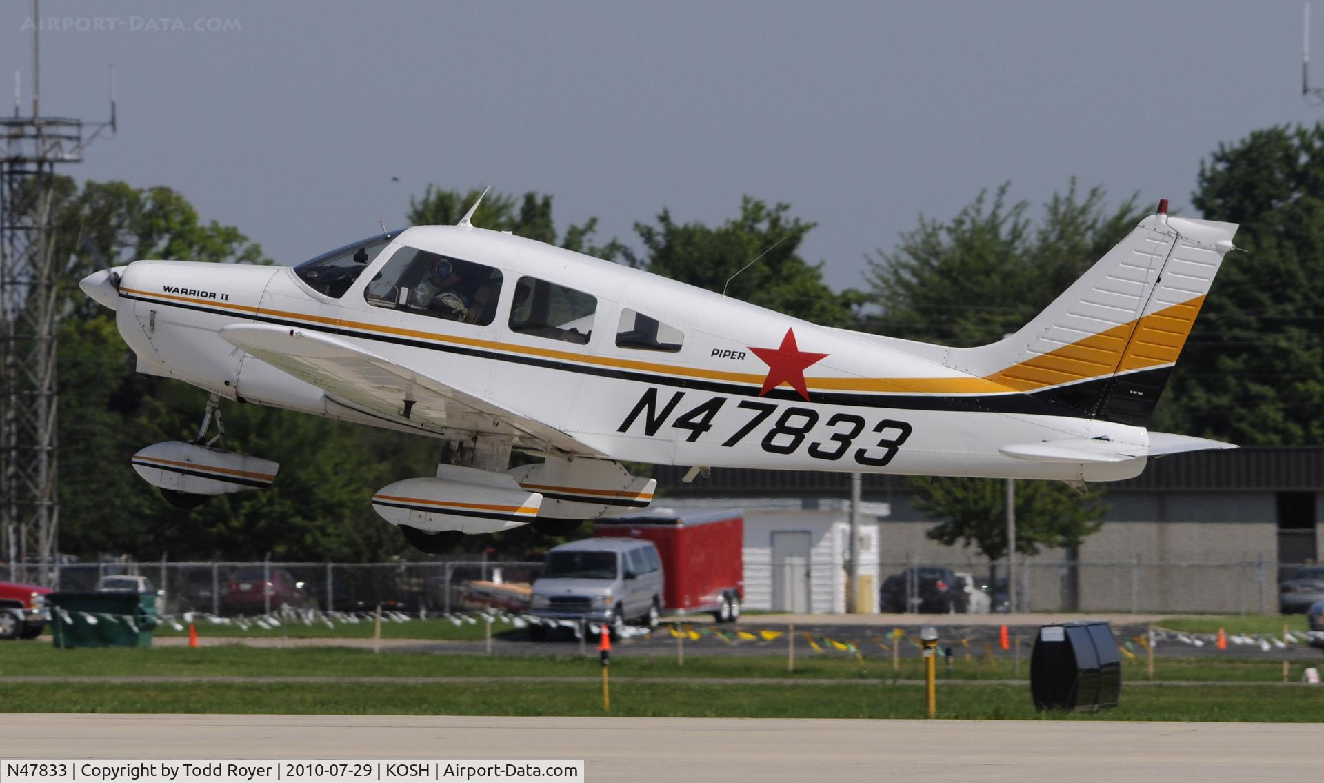 N47833, 1977 Piper PA-28-161 C/N 28-7816138, EAA AIRVENTURE 2010