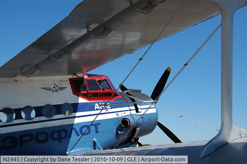 N2445, 1970 Antonov AN-2 C/N 1G11756, Gainesville, Texas