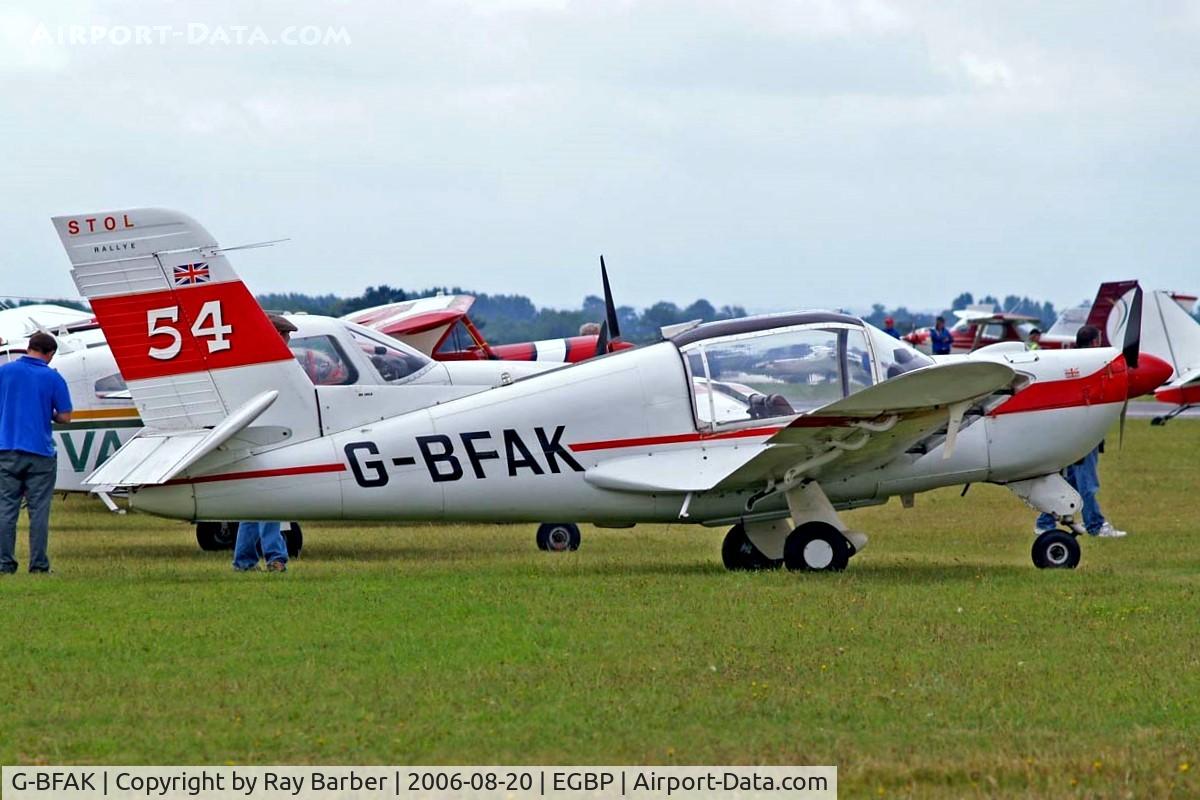 G-BFAK, 1965 Morane-Saulnier MS-892A Rallye Commodore 150 C/N 10595, Socata MS.892A Commodore 150 [10595] Kemble~G 20/08/2006