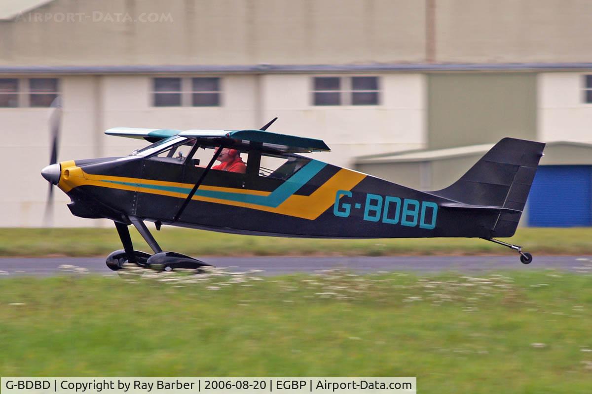 G-BDBD, 1963 Wittman W-8 Tailwind C/N 133, Wittman W.8 Tailwind [133] Kemble~G 20/08/2006