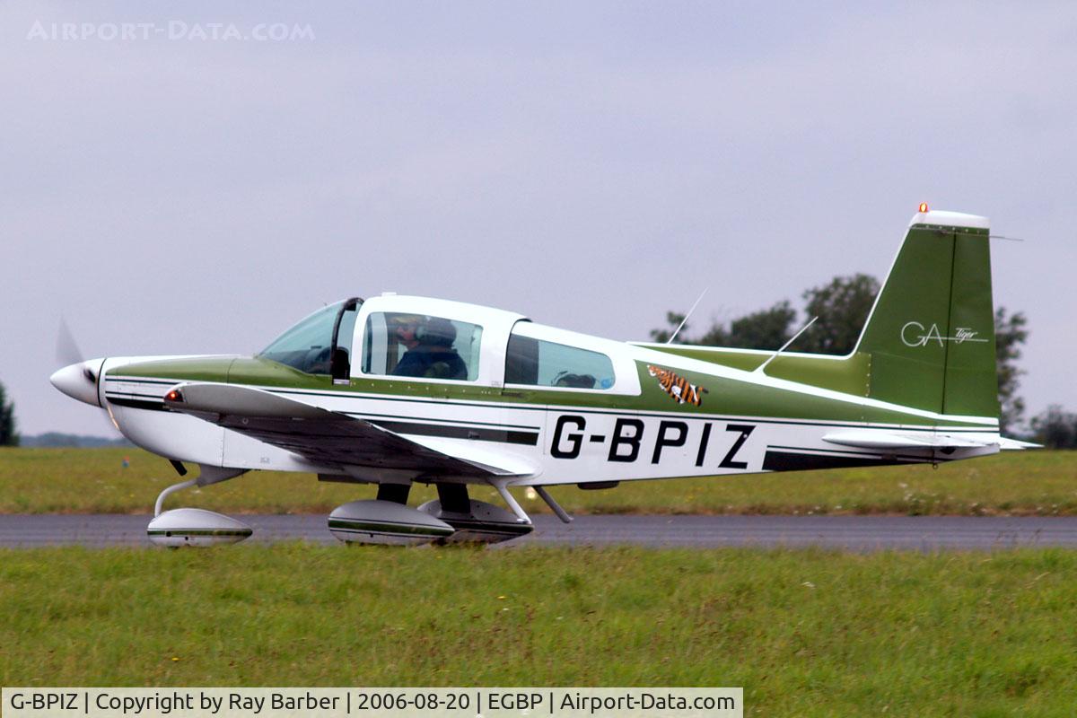 G-BPIZ, 1979 Gulfstream American AA-5B Tiger C/N AA5B-1154, Grumman American AA-5B Tiger [AA5B-1154] Kemble~G 20/08/2006