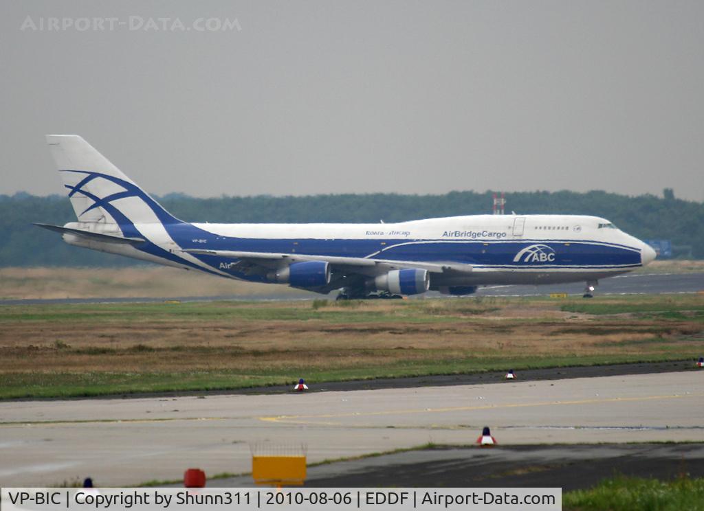 VP-BIC, 1990 Boeing 747-329M/SF C/N 24837/810, Taxiing to the Cargo area...