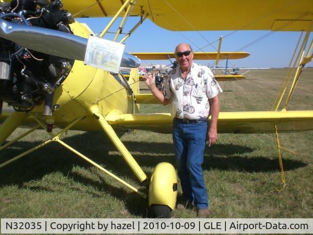 N32035, 1941 Waco UPF-7 C/N 5666, i was born the same year as this plane