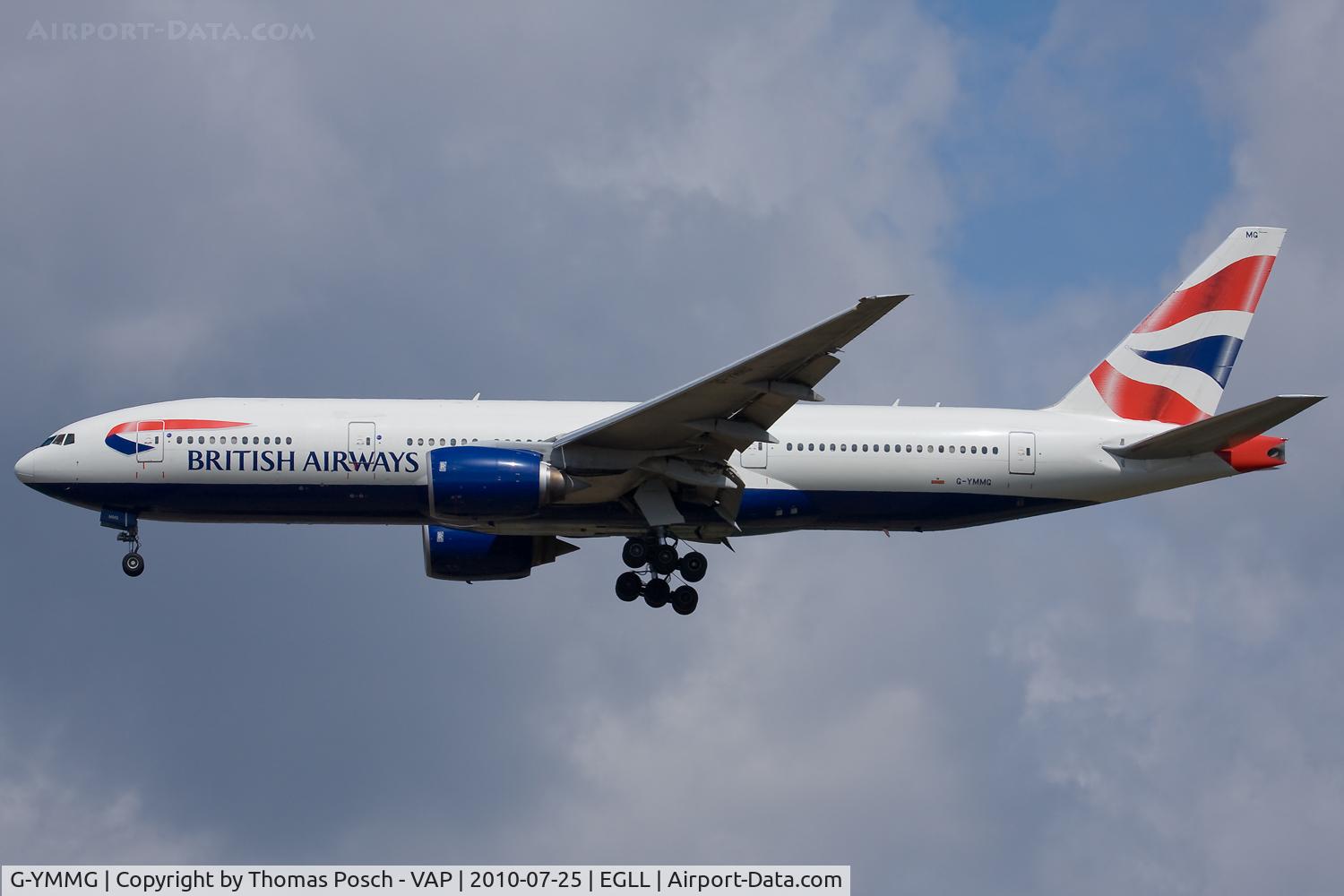 G-YMMG, 2000 Boeing 777-236/ER C/N 30308, British Airways