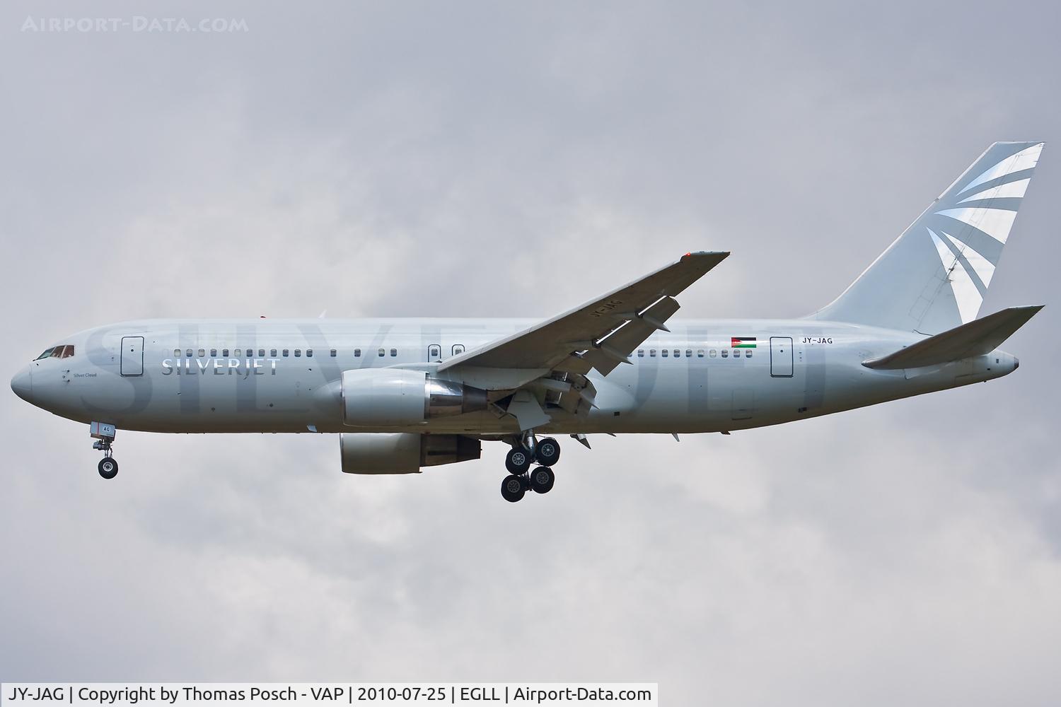 JY-JAG, 1990 Boeing 767-204/ER C/N 24757, Silverjet