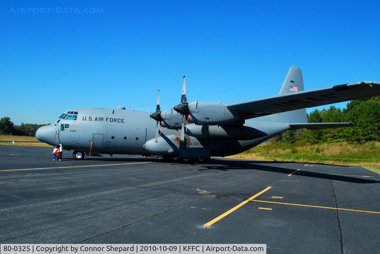 80-0325, 1980 Lockheed C-130H-LM Hercules C/N 382-4908, C-130 at the Great Georgia Airshow