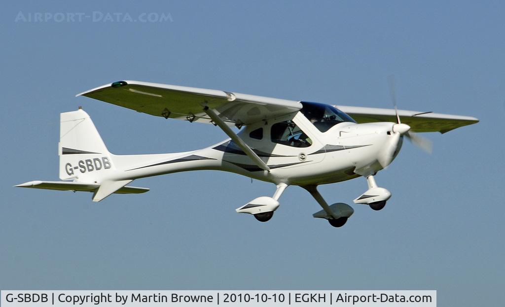 G-SBDB, 2009 Remos GX C/N 353, SHOT AT HEADCORN