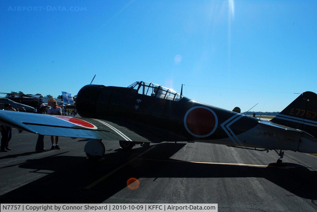 N7757, 1952 Canadian Car & Foundry T-6 Harvard Mk.4 C/N CCF4-171, Marvard MK IV at the Great Georgia Airshow