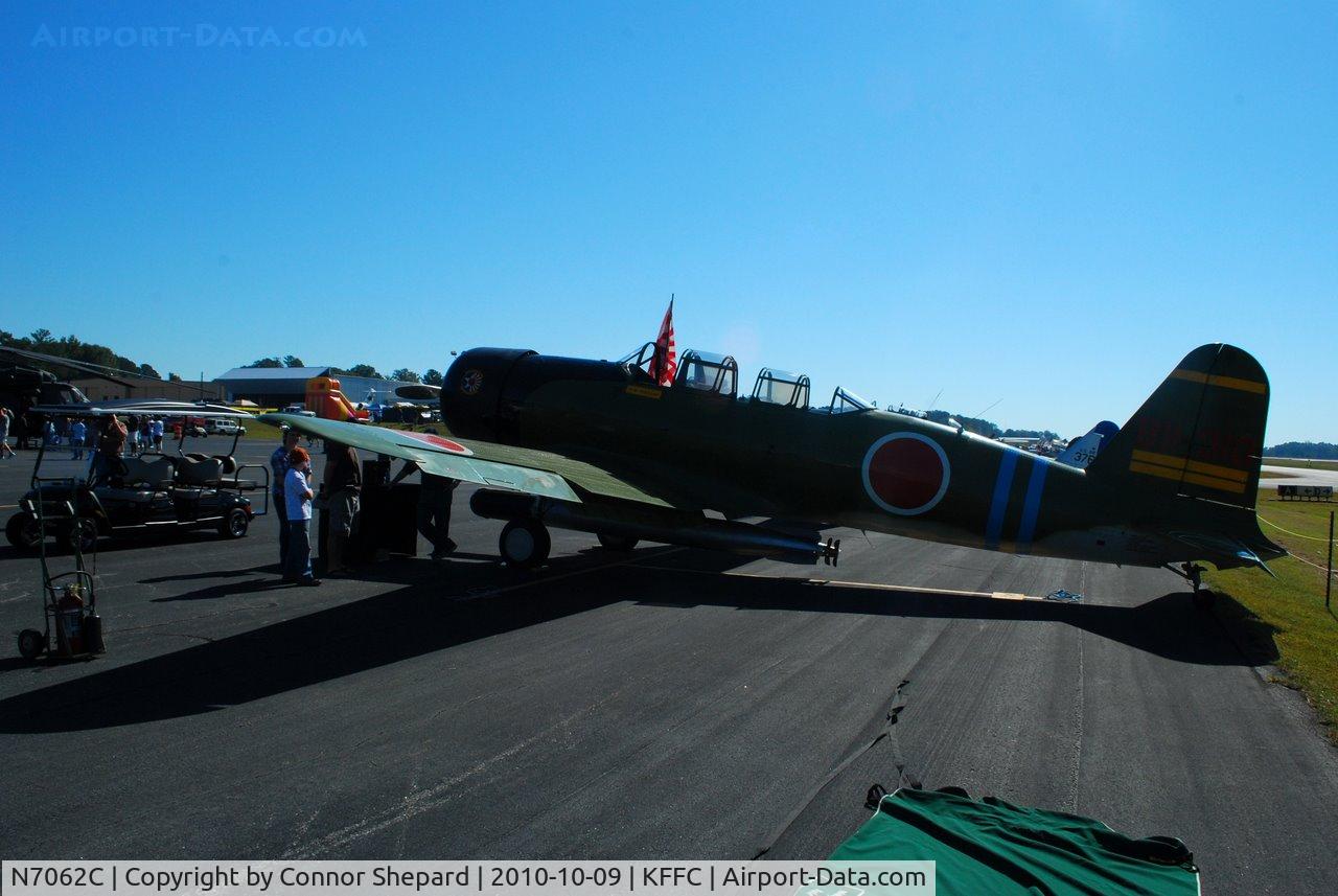 N7062C, 1943 North American SNJ-4 Texan C/N 88-13171, T-j in Japanese livery