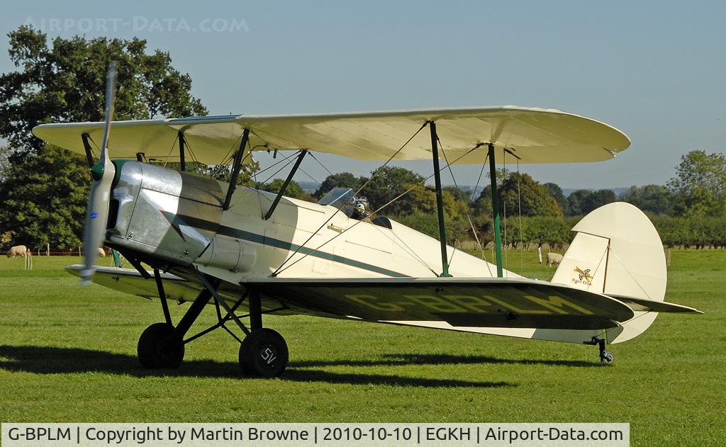 G-BPLM, 1948 Stampe-Vertongen SV-4C C/N 1004, SHOT AT HEADCORN