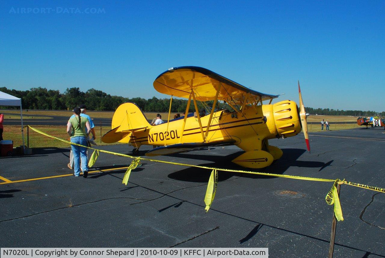 N7020L, 1999 Waco YMF-F5C C/N F5C085, Waco at the Great Georgia Airshow