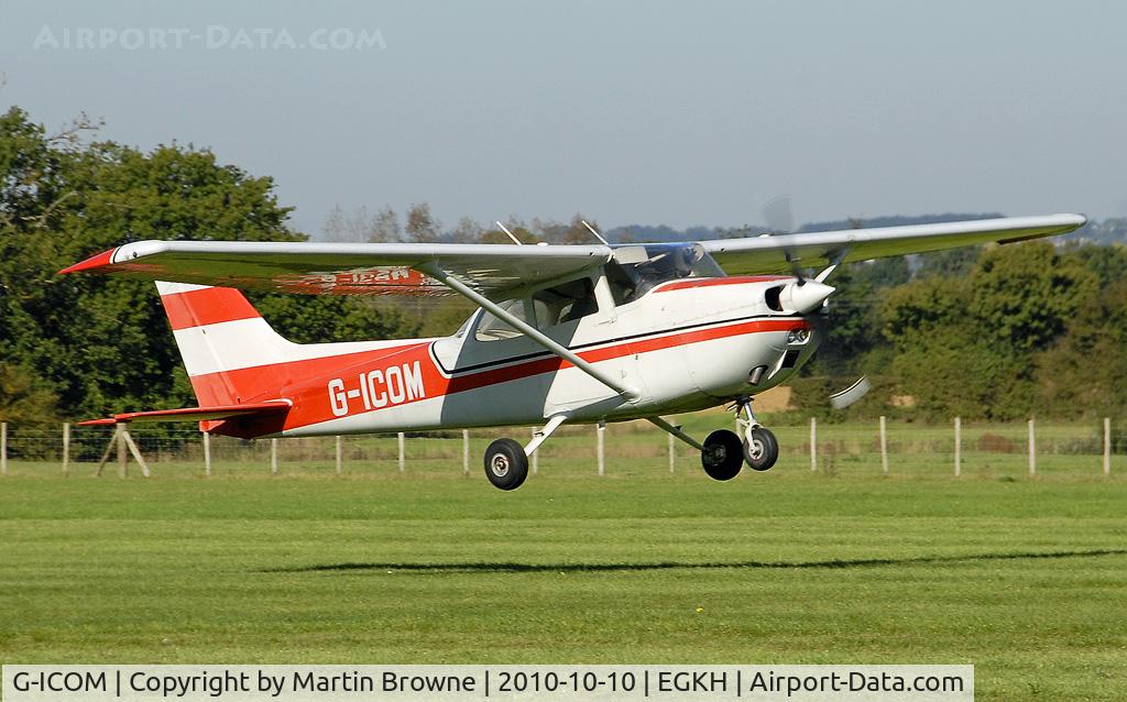 G-ICOM, 1974 Reims F172M Skyhawk Skyhawk C/N 1212, SHOT AT HEADCORN