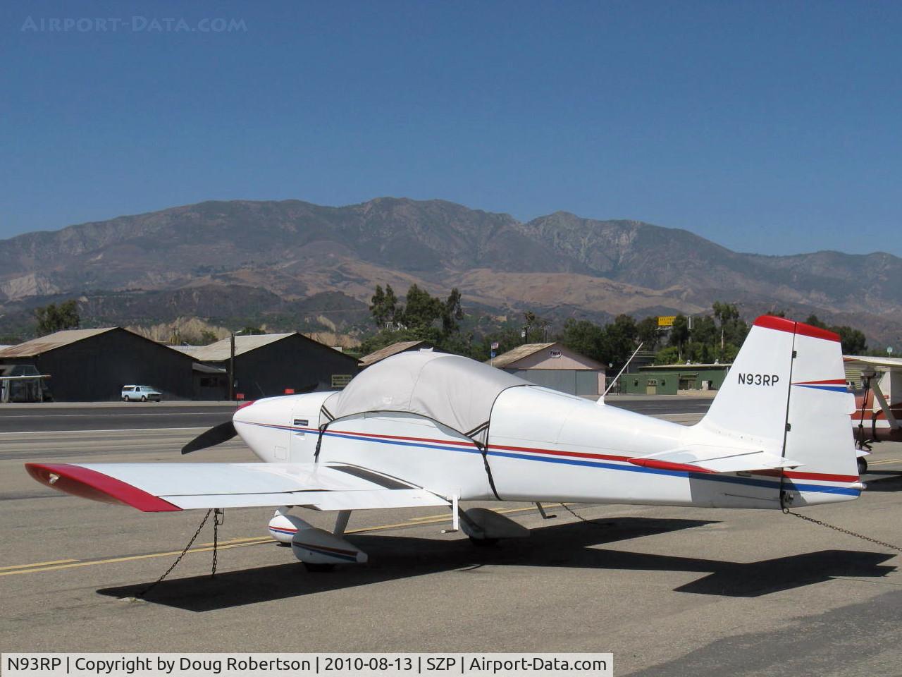 N93RP, Vans RV-6A C/N 21219, Powers VAN's RV-6A