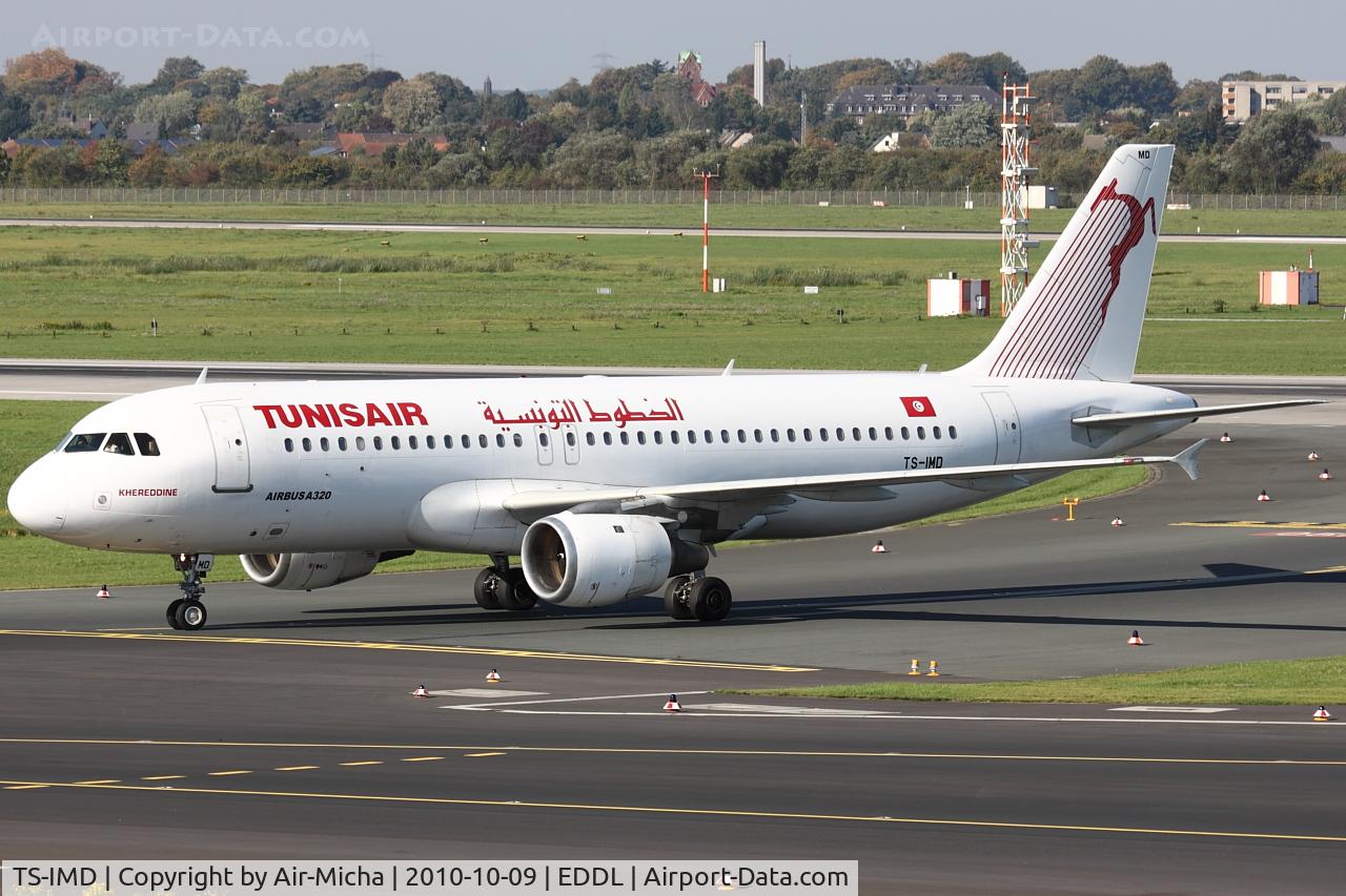 TS-IMD, 1991 Airbus A320-211 C/N 0205, Tunisair, Airbus A320-211, CN: 205, Aircraft Name: Khereddine