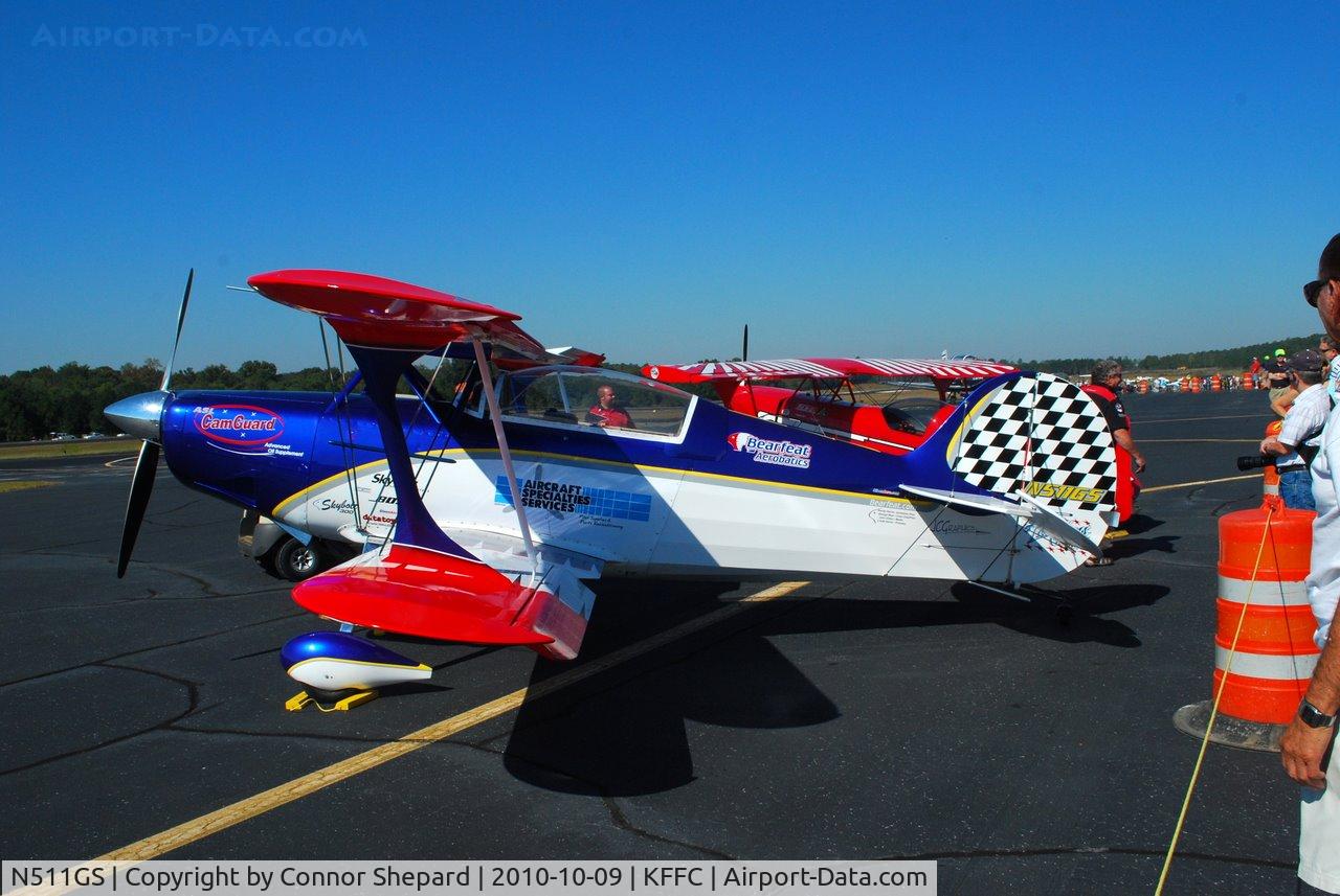 N511GS, 1993 Steen Skybolt 300 C/N HR30091001, Skybolt at the Great Georgia Airshow
