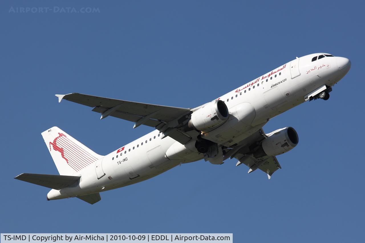 TS-IMD, 1991 Airbus A320-211 C/N 0205, Tunisair, Airbus A320-211, CN: 205, Aircraft Name: Khereddine