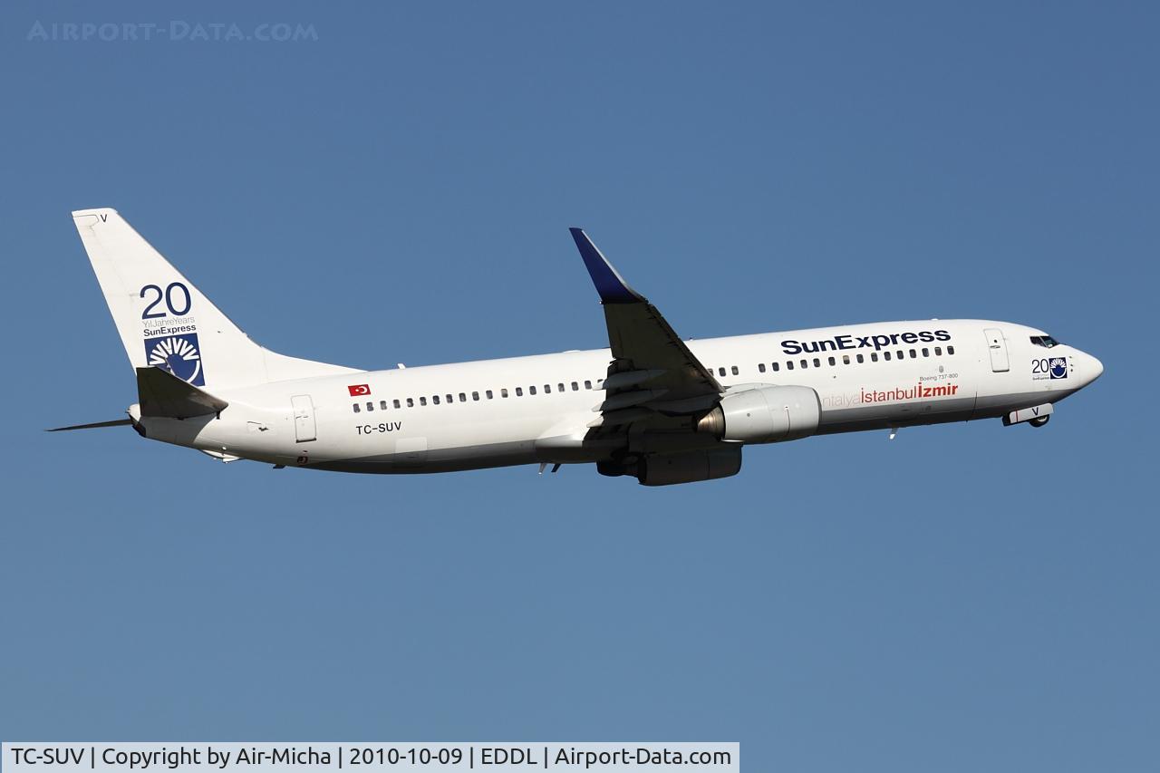 TC-SUV, 2001 Boeing 737-86N C/N 30807, SunExpress, Boeing 737-86N, CN: 30807/829