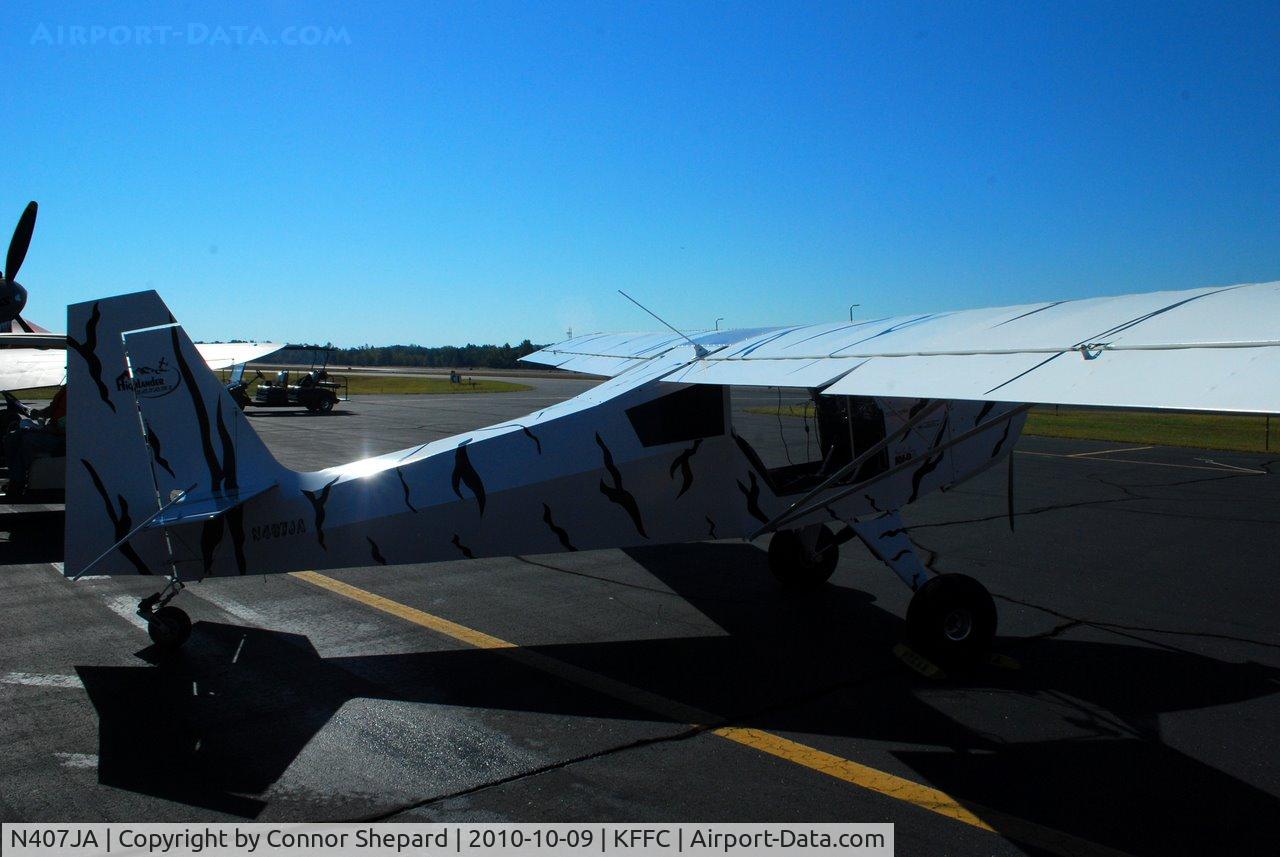 N407JA, Just Aircraft Highlander C/N JAESC0119, at the Great Georgia Airshow