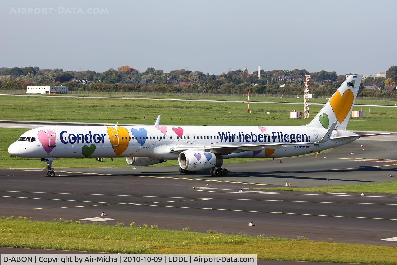 D-ABON, 2000 Boeing 757-330 C/N 29023, Condor, Boeing 757-330, CN: 29023/929