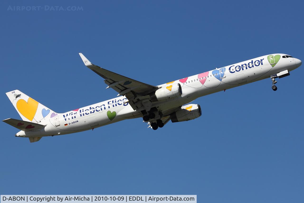 D-ABON, 2000 Boeing 757-330 C/N 29023, Condor, Boeing 757-330, CN: 29023/929