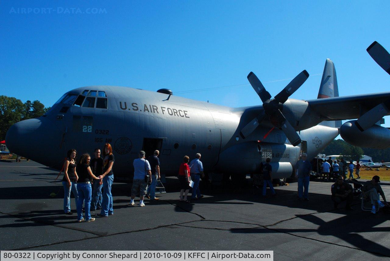 80-0322, 1980 Lockheed C-130H-LM Hercules C/N 382-4903, C-130 at the Great Georgia Airshow