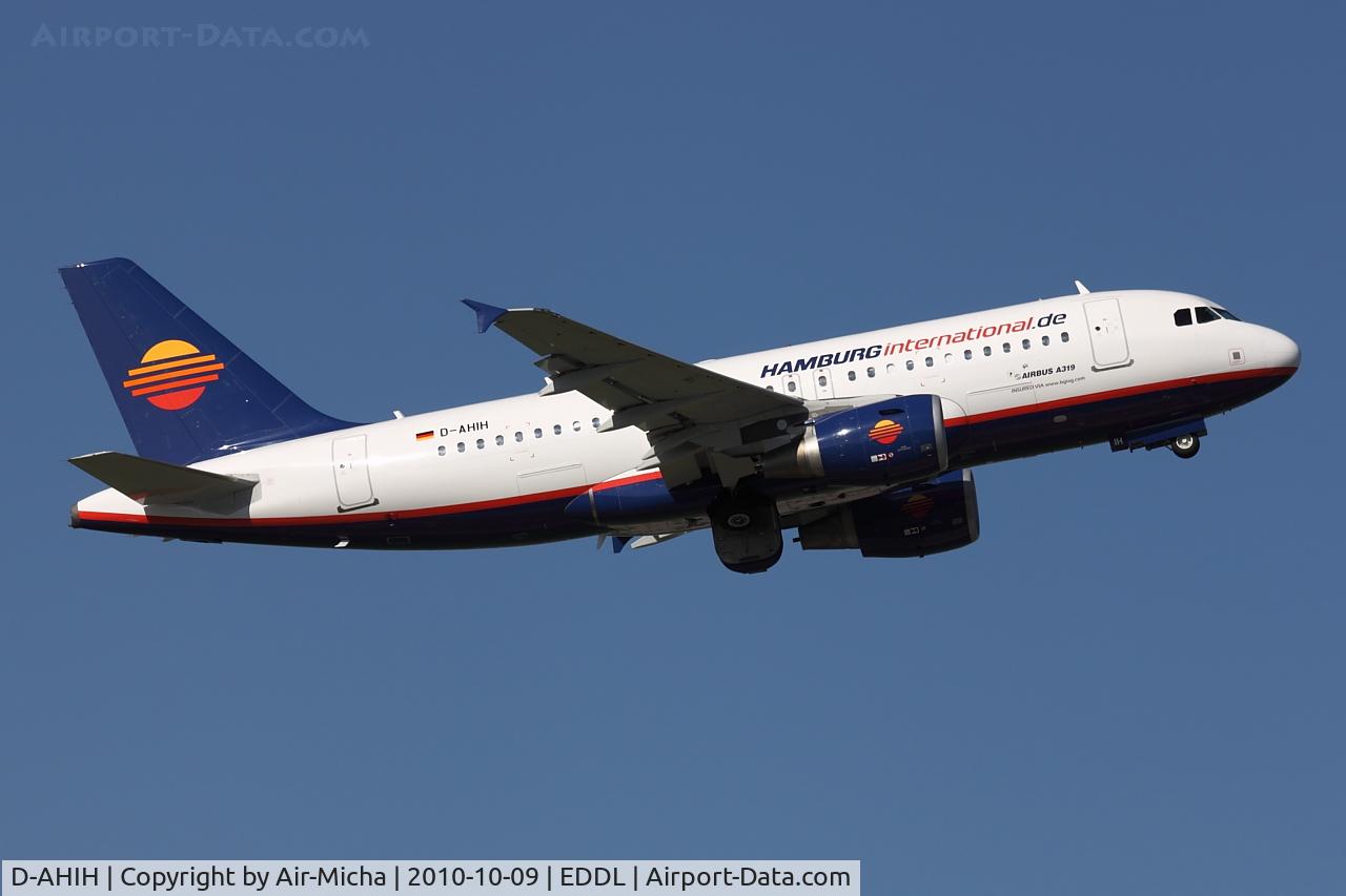 D-AHIH, 2008 Airbus A319-111 C/N 3364, Hamburg International, Airbus A319-111, CN: 3364